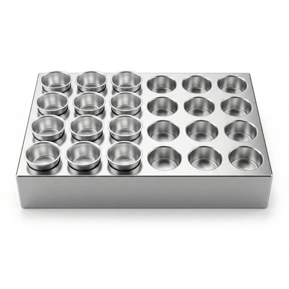 alüminyum numune kabı - ERSE LAB